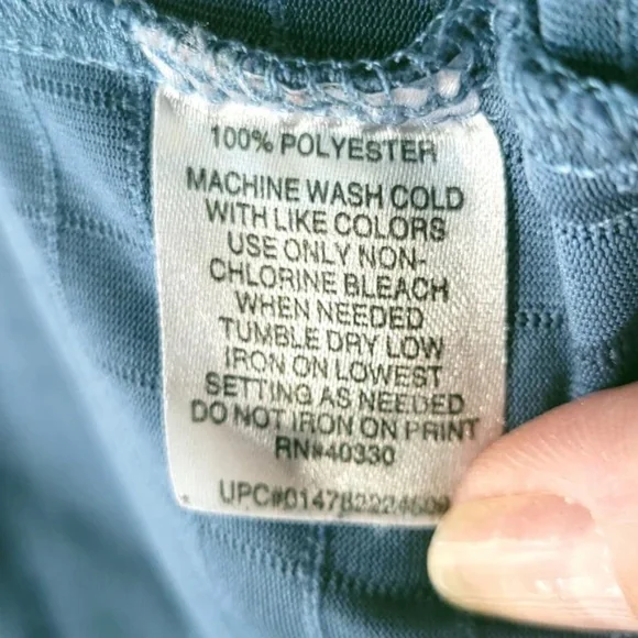 3/$25 Haggar Short Sleeve Square Textured Polo XL - Picture 7 of 8